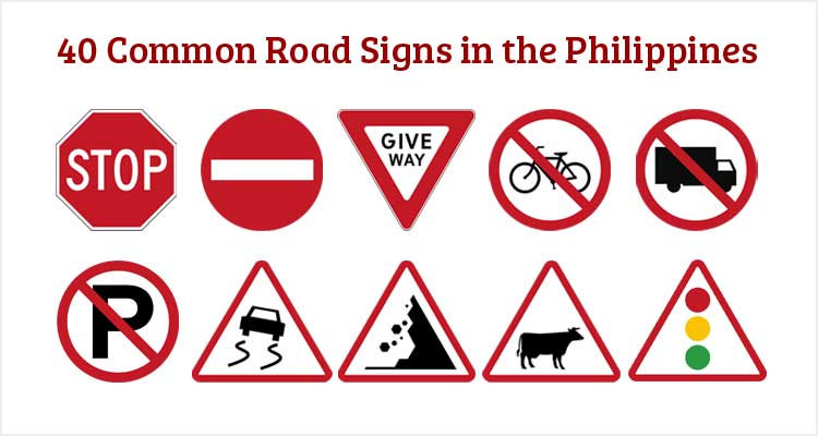 List Of Traffic Signs In The Philippines Road Signs Traffic Signs Images